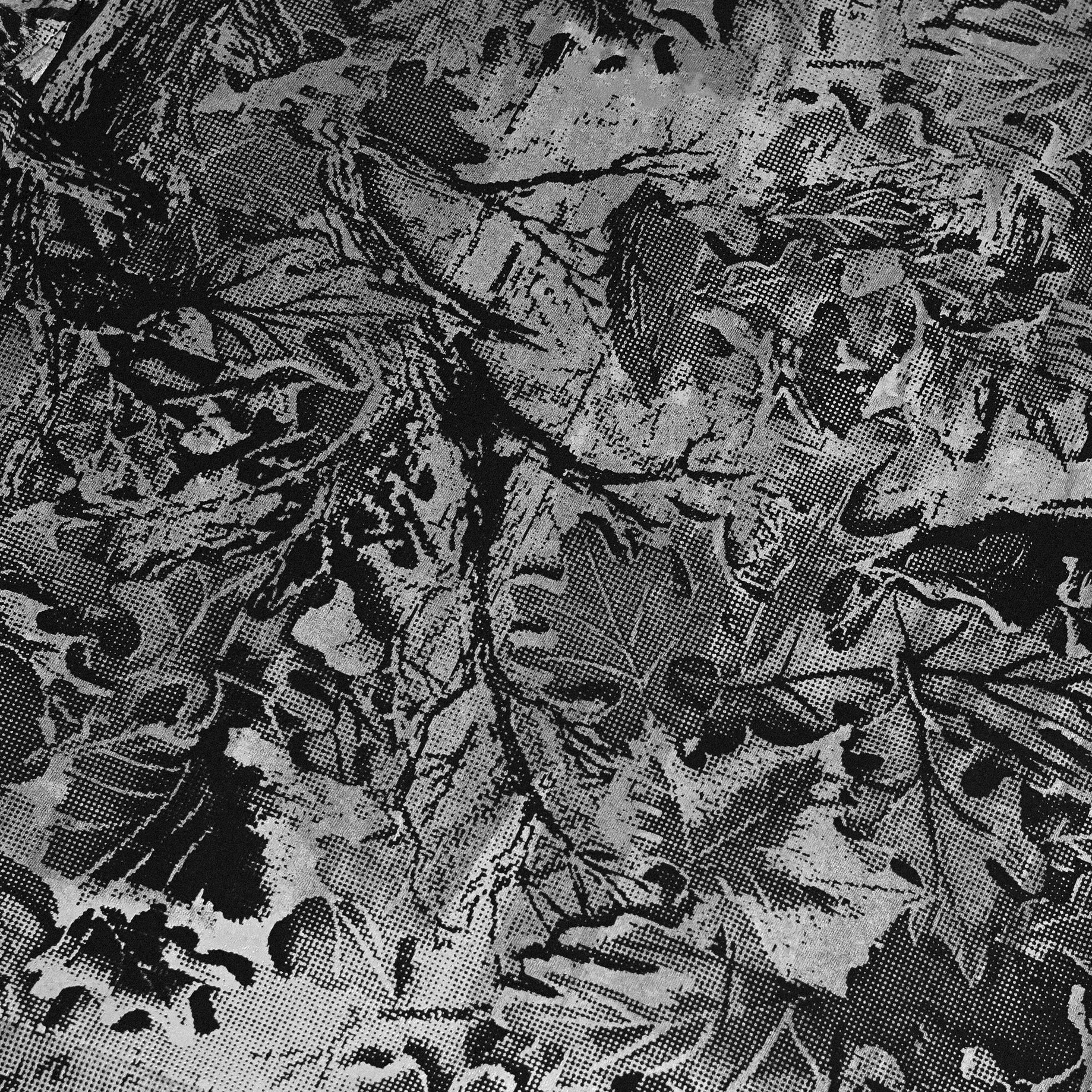 "DEAD-TREE" ALL OVER PRINT T-SHIRT (BLACK)