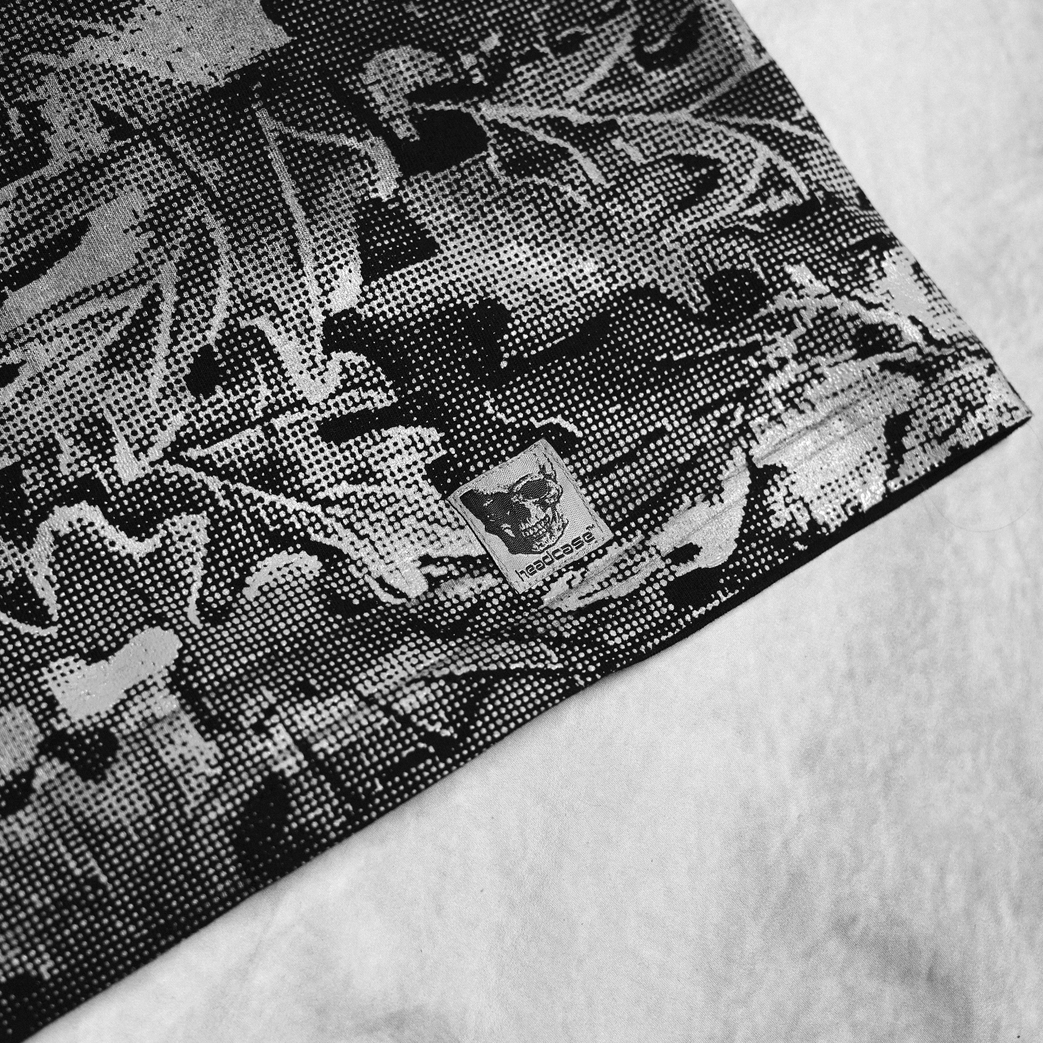"DEAD-TREE" ALL OVER PRINT T-SHIRT (BLACK)