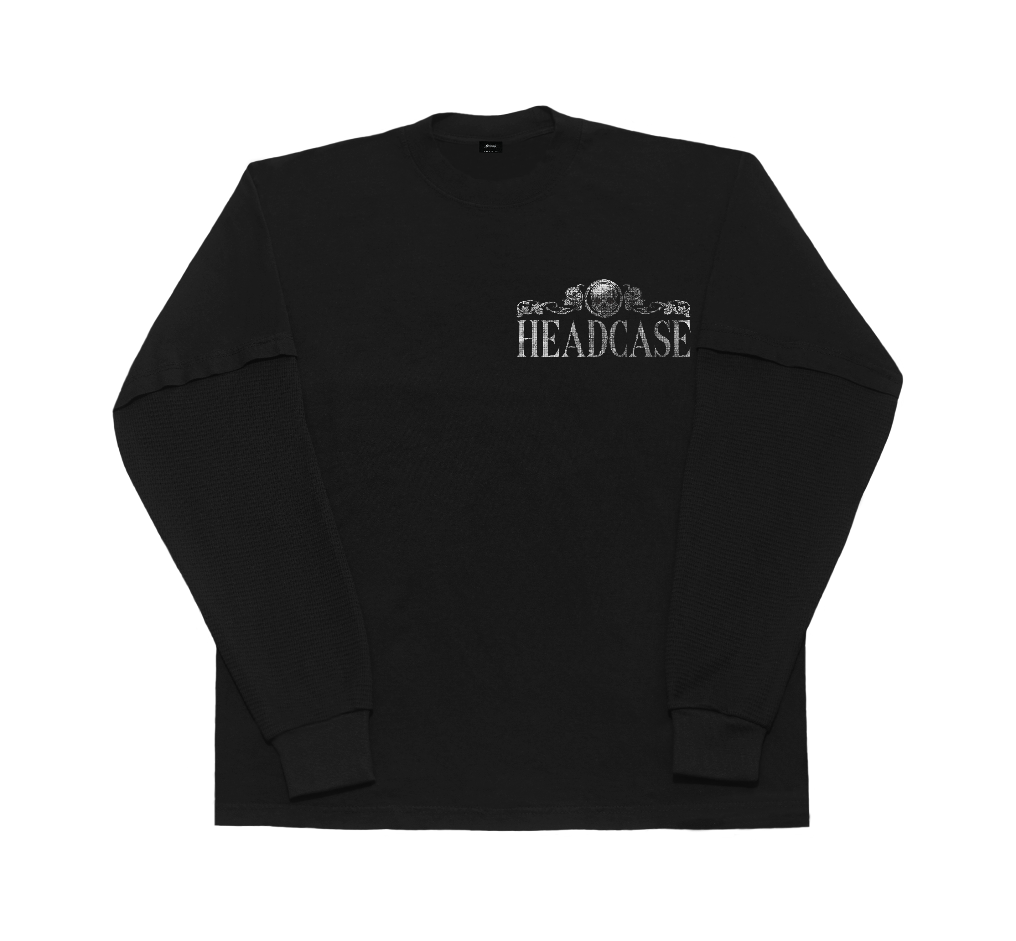 "MIRROR" CUT & SEW LONG SLEEVE (BLACK)