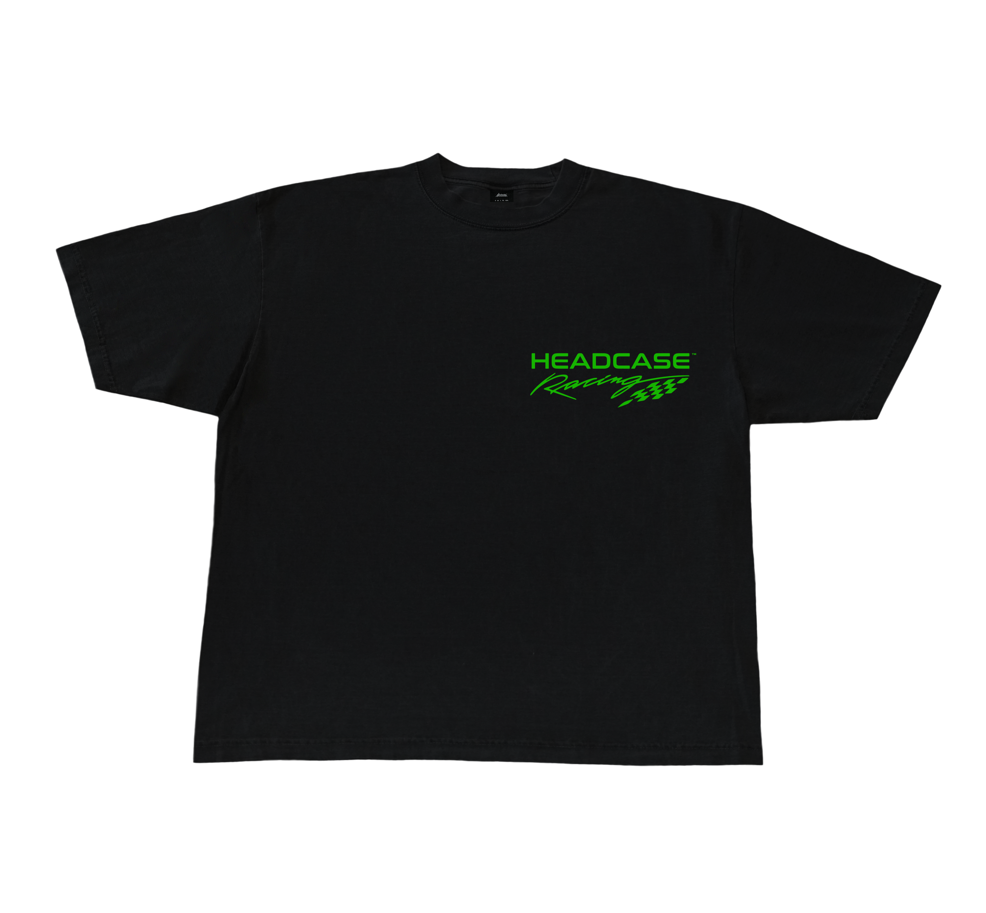 "RACING" T-SHIRT (BLACK)