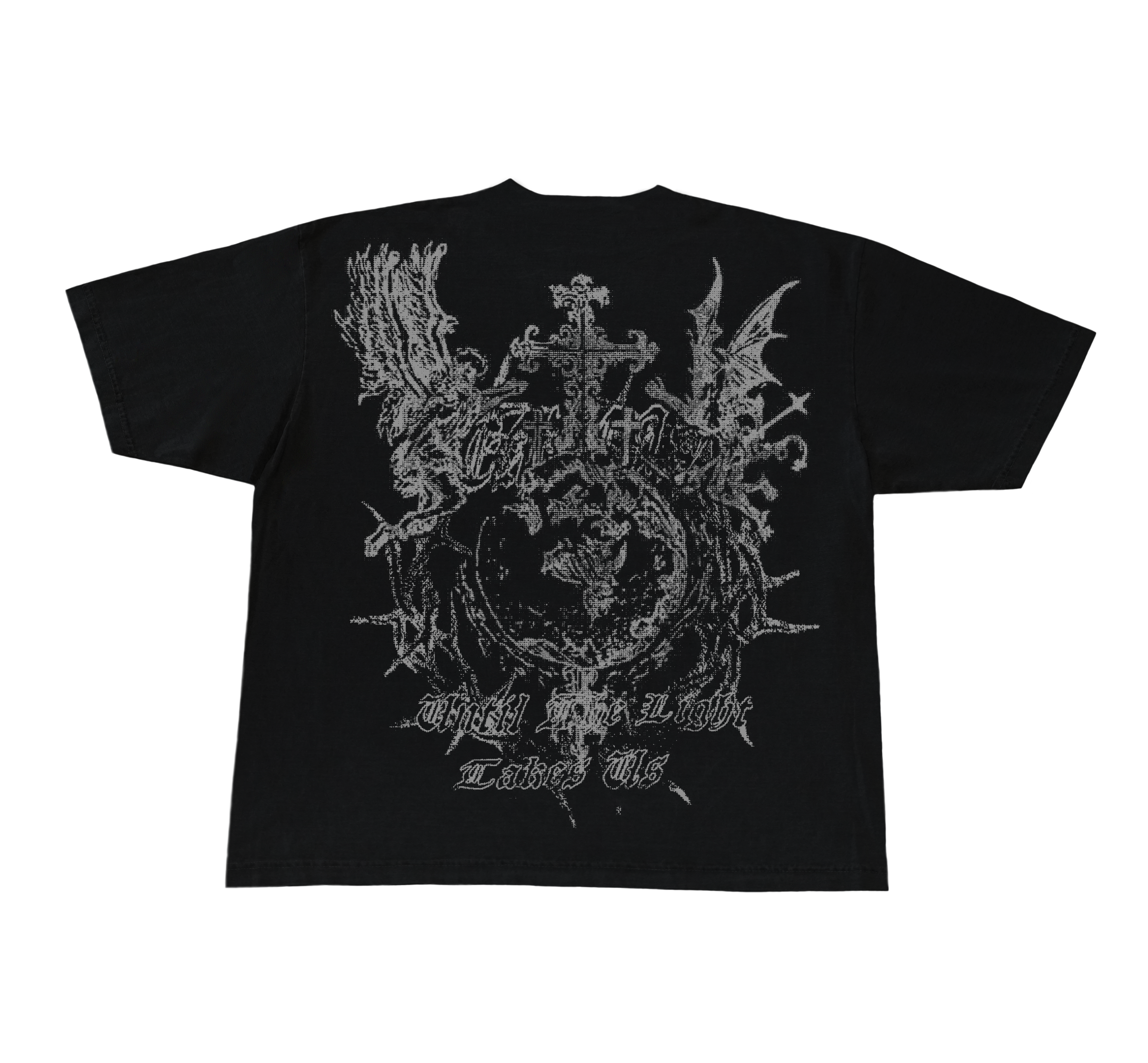 "SIDES" T-SHIRT (BLACK)