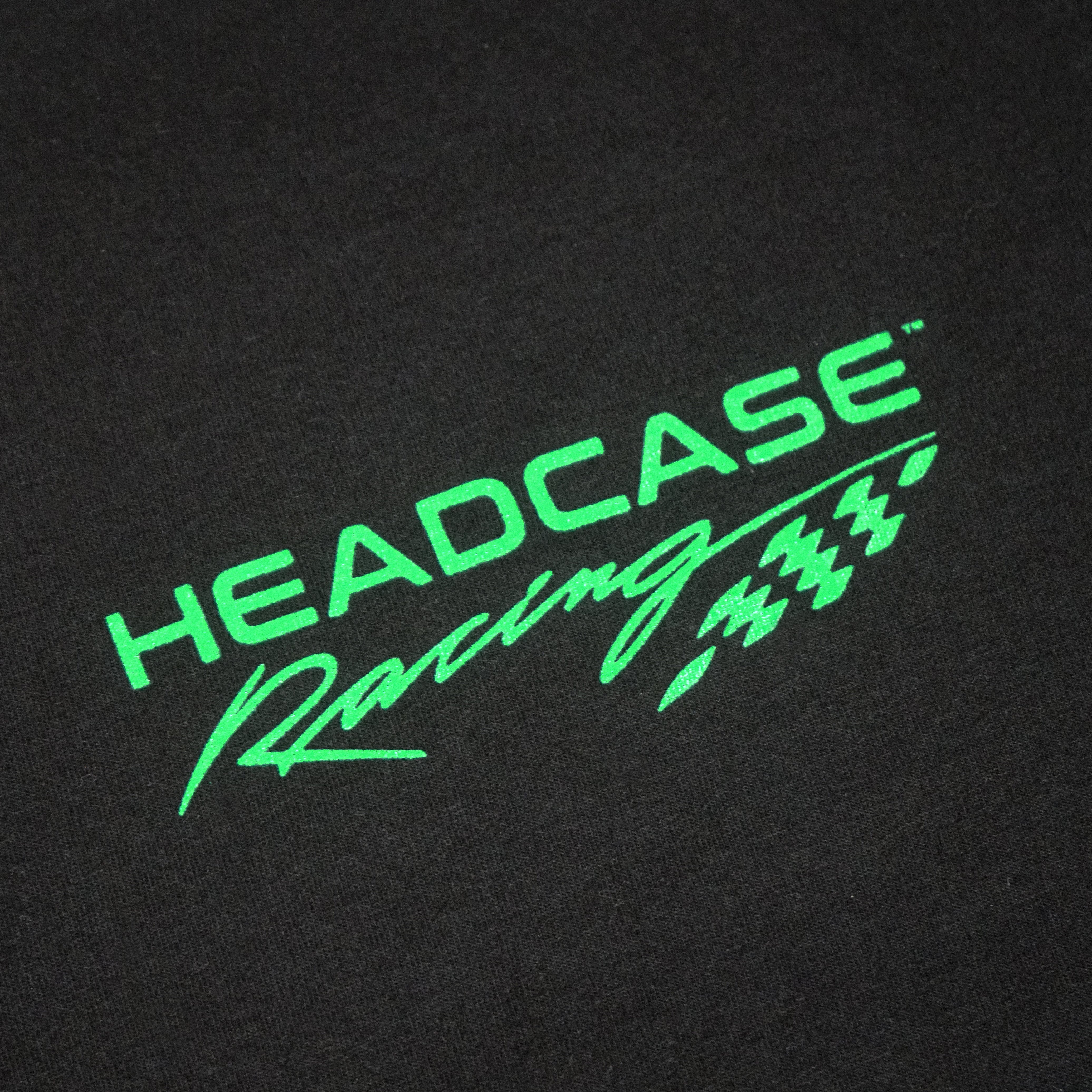 "RACING" T-SHIRT (BLACK)