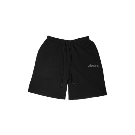 "ESSENTIALS" FLEECE SHORTS (BLACK)