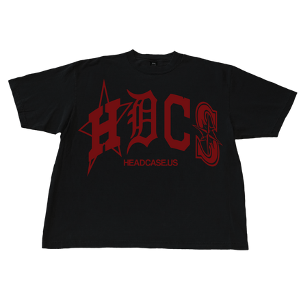 "HDCS" T-SHIRT (BLACK)