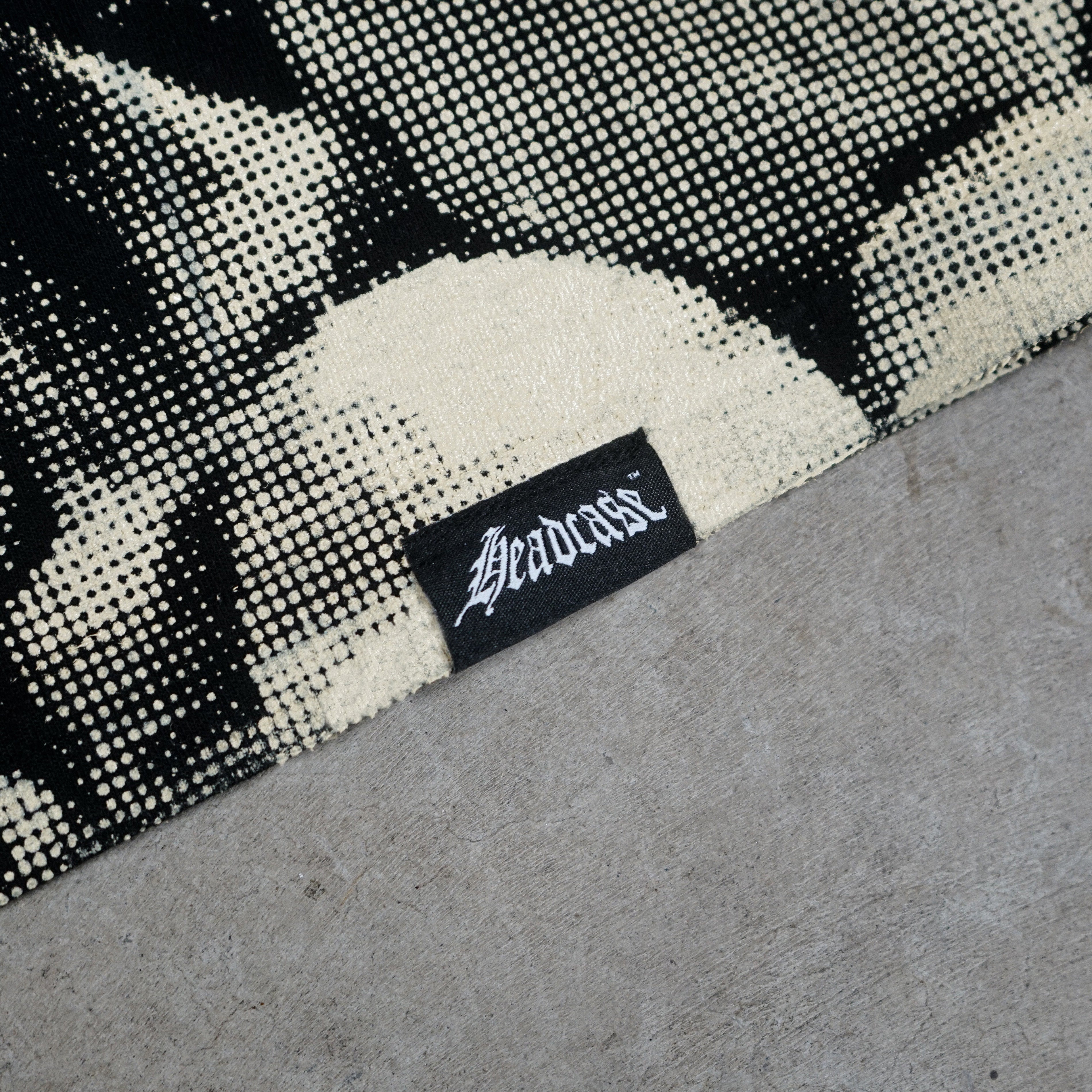 "REMAINS" ALL OVER PRINT T-SHIRT (BLACK)